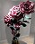 Rosa Gigante Perfeita - Pedestal com 5 Rosas - Imagem 2