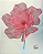 Flor em Organza - Cosmos - Imagem 1