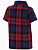 CAMISA POLO INFANTIL VERMELHA XADREZ ( 8-10 anos ) - Imagem 2