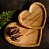 Bandeja de Madeira Pinus Coração 30cm x 27cm x 2cm - Imagem 3
