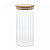 Porta Mantimento de Vidro Borossilicato com Tampa em Bambu 800ml - Imagem 1