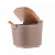 Saleiro de Cerâmica com Tampa e Colher de Bambu Areia x 9cm x 8,5cm - Imagem 4