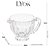 Molheira de Cristal Imperial 240ml - Imagem 3