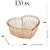 Bowl de Vidro Coração Balls Âmbar Metalizado 13,5cm x 12cm x 5cm - Imagem 4