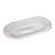 Travessa Oval de Cristal Coração 25cm x 13cm x 2,5cm - Imagem 1