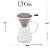 Cafeteira de Vidro Borossilicato com Filtro em Inox 500ml - Imagem 4