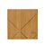 Saleiro Quadrado de Bambu com Tampa 13cm x 13cm x 7cm - Imagem 2
