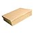Caixa em MDF crú 30x25x8cms com tampa, palha e fita de cetim para laço - Imagem 3