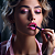 Maleta de Maquiagem Com base Ruby Rose linda Completa Mulher - Imagem 6