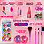 Maquiagem Crianças Kits Caixa Com Make Para Menina Neta - Imagem 3
