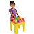 Mesa de Atividades Didática Infantil Rosa Blocolândia Dismat - Imagem 1