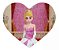 Quebra Cabeça Princesas Menina 150pc Formato Coração O Baile - Imagem 4