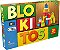 Brinquedo Para Montar Blokitos De Madeira MDF 26 Peças - Imagem 2