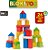 Brinquedo Para Montar Blokitos De Madeira MDF 26 Peças - Imagem 4
