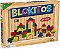 Blocos De Montar Em Madeira Colorida Blokitos 60 Peças - Imagem 2