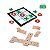 Dominó Jogo Da Velha Clássico Brinquedo 2 Em 1 País E Filhos - Imagem 2