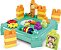 Mesa Infantil Relogio Blocos De Montar Para Bebês E Crianças MK383 - Imagem 2