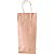 Kit 10 Sacolas Para Presente Kraft para Garrafa 35X15X8cm - Imagem 1