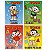 Kit 4 Livros da Turma da Monica - Vamos aprender Cores, formas, numeros, alfabeto e tracos - Imagem 1