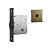 Fechadura Stam Trinco Rolete Classic 1005 Tetra Externa Roseta Quadrada Antique E-Coat - Imagem 1