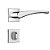 Fechadura Stam Classic 3500 Inox Maquina 55mm Banheiro - Imagem 1