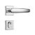 Fechadura Stam Classic 3100 Inox Maquina 55mm Externa - Imagem 1