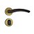 Fechadura Stam Externa 803/13 Roseta Redonda Oxidado E-Coat - Imagem 1