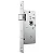 Fechadura Stam Banheiro 823/21 Cromado Roseta Quadrada Inox - Imagem 2