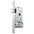 Fechadura Stam Externa 804/33 Cromado Espelho de Inox - Imagem 2