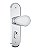 Fechadura Externa Stam 1801/10 Espelho Inox Cromada - Imagem 1