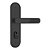 Fechadura Stam Externa 1801/21 Preto Fosco - Imagem 1