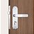 Fechadura Stam Externa 1801/21 inox - Cromada - Imagem 3