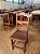 Mesa de Jantar em Angelim Pedra com 6 Cadeiras 1,60m x 80cm - Imagem 4