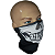Balaclava Caveira touca ninja bandana multifuncional UV50+ - Imagem 3
