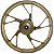 Par de rodas de alumínio liga leve freio a tambor CG150 Fan Titan ES KS 2004 a 2013 CG150 CG160 Start rol pé de galinha - Imagem 3