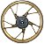 Par de rodas de alumínio liga leve freio a tambor CG150 Fan Titan ES KS 2004 a 2013 CG150 CG160 Start rol pé de galinha - Imagem 2
