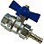 Torneirão Torneira Gasolina Carburador CG150 Titan 04/08 CG125 83/08 Today125 ML125 XLS125 alta maior vazão com manga - Imagem 2