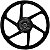 Par de rodas de alumínio liga leve freio a tambor CG150 Fan Titan ES KS 2004 a 2013 CG150 CG160 Start com rolamento Scud - Imagem 2