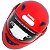 Capacete Taurus Zarref V4 Classic Robocop Modular Escamoteável Articulado Retrátil Vermelho - Imagem 4