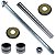 Eixo kit quadro elástico balança completo NXR125 NXR150 NXR160 Bros XRE190 CRF230 com porca e buchas e retentor - Imagem 1
