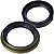 Kit retentor de bengala garfo XR250 Tornado 2001 a 2008 com óleo guarda pó - Imagem 3