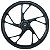 Par de rodas de alumínio liga leve freio a disco CG150 Fan Titan ESD EX 2004 a 2013 com rolamentos modelo pé de galinha - Imagem 3