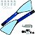 Retrovisor espelho moto modelo Rizoma Piramide CNC Honda Yamaha CG125 CG150 CG160 CB250 CB300 Twister YBR XTZ Par - Imagem 4