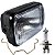 Farol com painel completo CG125 Titan Today Cargo 1989 a 1999 aro preto com lâmpada bloco globo optico - Imagem 2