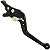 Manete de freio embreagem esportivo a disco YBR125 XTZ125 YS250 FZ250 Fazer XTZ250 Lander Tenere YS150 YBR150 XTZ150 par - Imagem 2