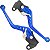 Manete de freio embreagem esportivo a tambor YBR125 Factor 2000 a 2016 par - Imagem 5