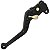Manete de freio embreagem esportivo a disco YBR125 Factor ED 2009 a 2013 par - Imagem 2