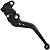 Manete de freio embreagem esportivo a tambor YBR125 Factor 2000 a 2016 com manopla par - Imagem 8