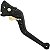 Manete de freio embreagem esportivo a disco YBR125 Factor ED 2009 a 2013 com manopla par - Imagem 4