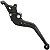 Manete de freio embreagem esportivo a disco CB300F Twister 2023 em diante com manopla par - Imagem 3